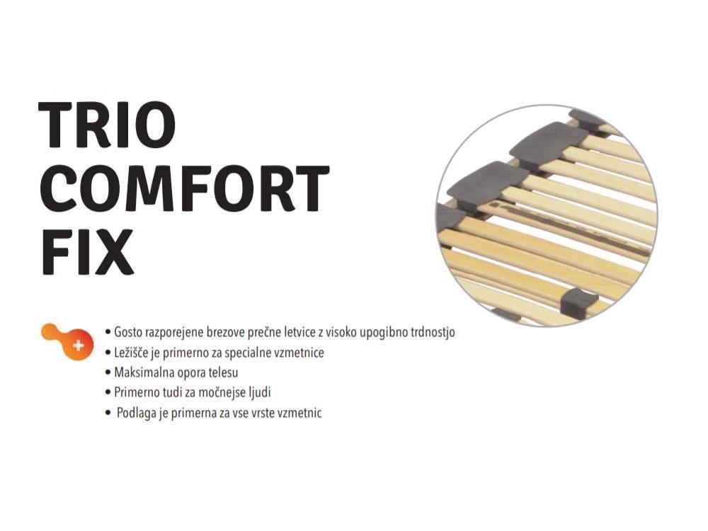 Posteljni podi TRIO COMFORT FIX