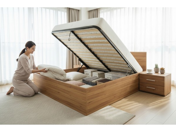 Dvižna postelja LIFT Oreh