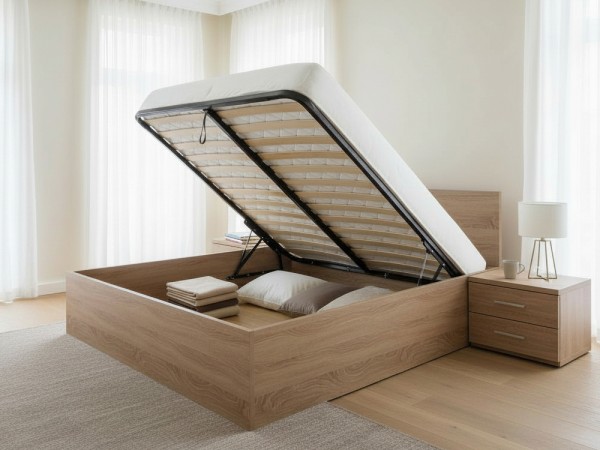 Dvižna postelja LIFT Hrast sanoma