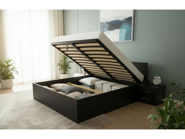 Nočna omarica ČRNA