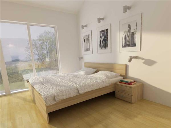 Postelja NEO Hrast mongori