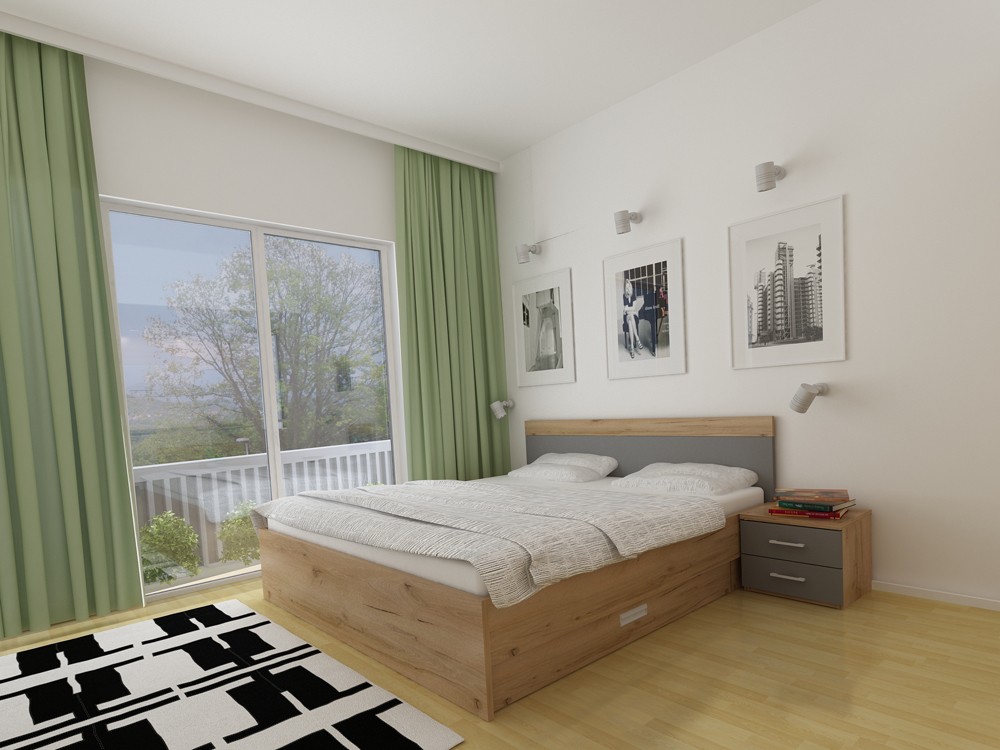 LARS-P hrast-antracit s predalom