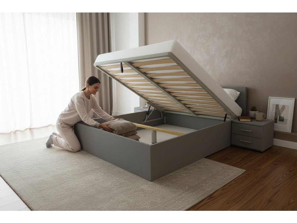 Dvižna postelja LIFT ANTRACIT