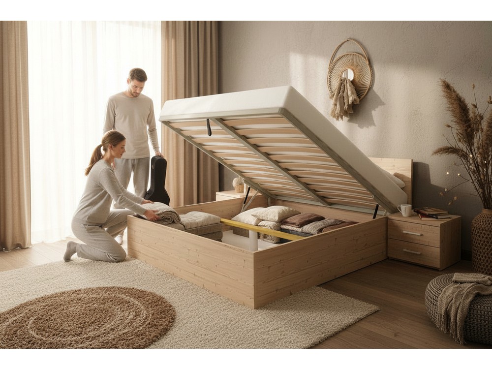 Dvižna postelja LIFT Bor