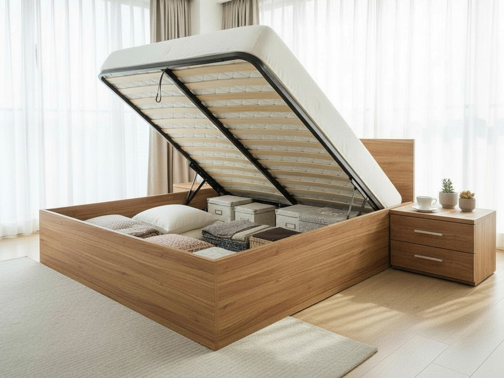 Dvižna postelja LIFT Oreh