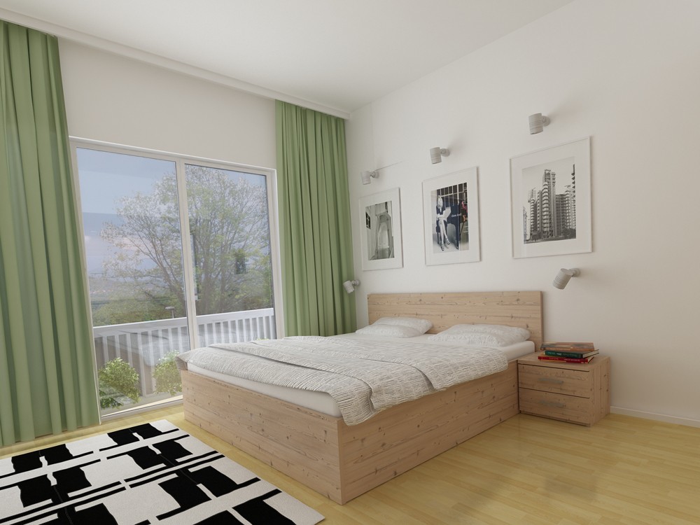 Dvižna postelja LIFT Bor