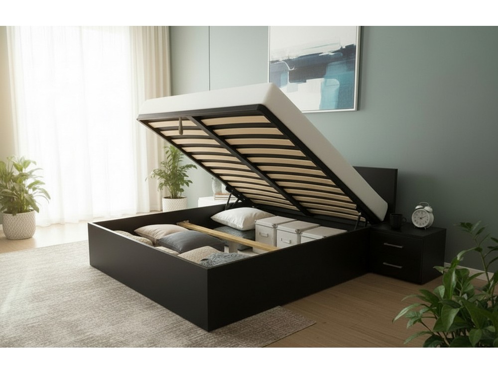 Nočna omarica ČRNA