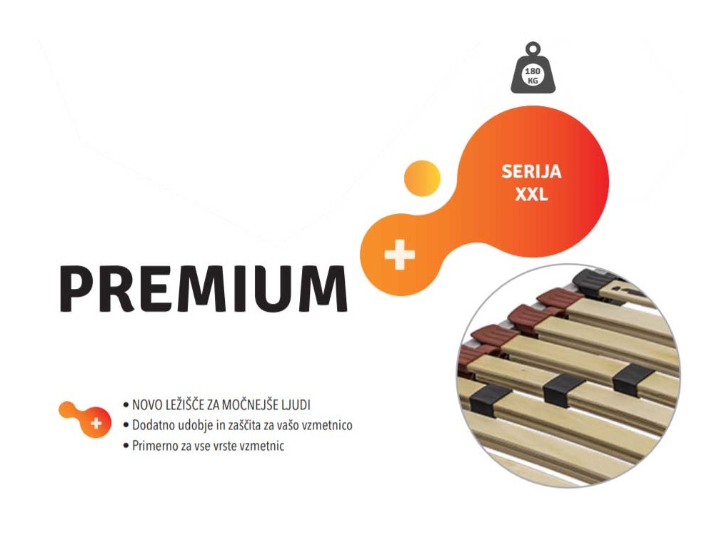 Močno ležišče PREMIUM Set 2kos